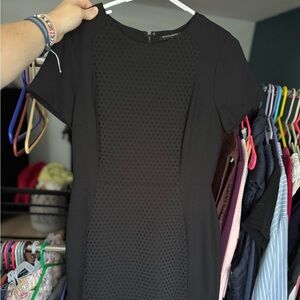 Banana Republic Elegant Black Mini Dress